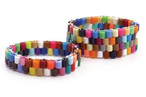 Peyote Basic Stretch Confetti Bracelet