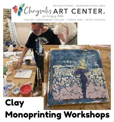 Clay Monoprinting Clay Monoprinting